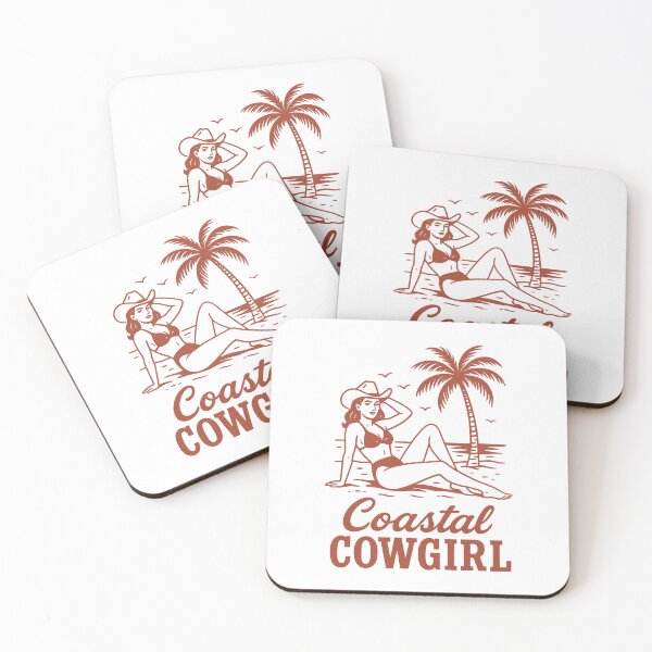 Item preview, Coastal Cowgirl Western Beach Retro Aesthetic designed and sold by Adrian Kane.