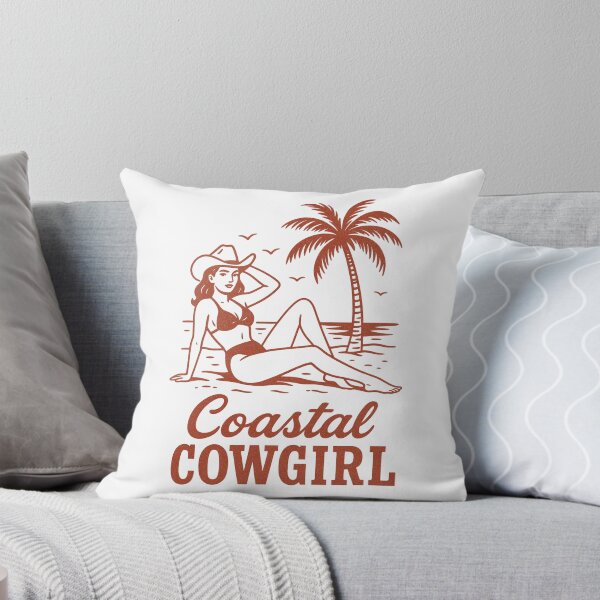 Item preview, Coastal Cowgirl Western Beach Retro Aesthetic designed and sold by Adrian Kane.