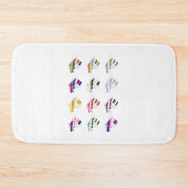 Item preview, Overflowing with Pride – 12 LGBTQ+ Paint Can Flags designed and sold by Rainbowtree8.