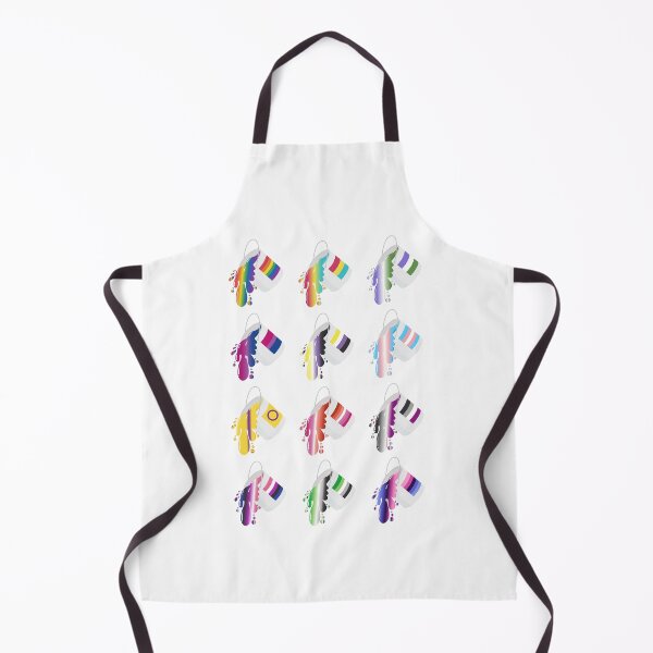 Item preview, Overflowing with Pride – 12 LGBTQ+ Paint Can Flags designed and sold by Rainbowtree8.