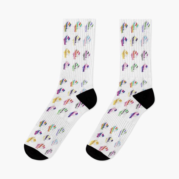 Item preview, Overflowing with Pride – 12 LGBTQ+ Paint Can Flags designed and sold by Rainbowtree8.