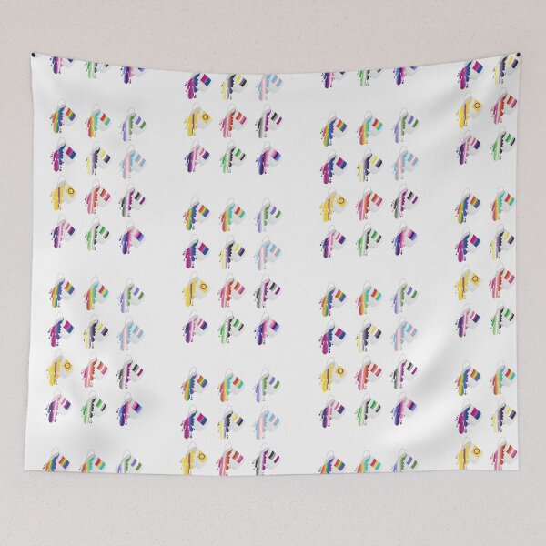 Item preview, Overflowing with Pride – 12 LGBTQ+ Paint Can Flags designed and sold by Rainbowtree8.