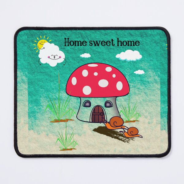 Item preview, Home Sweet Home Cute Mushroom House designed and sold by Lovemountain.
