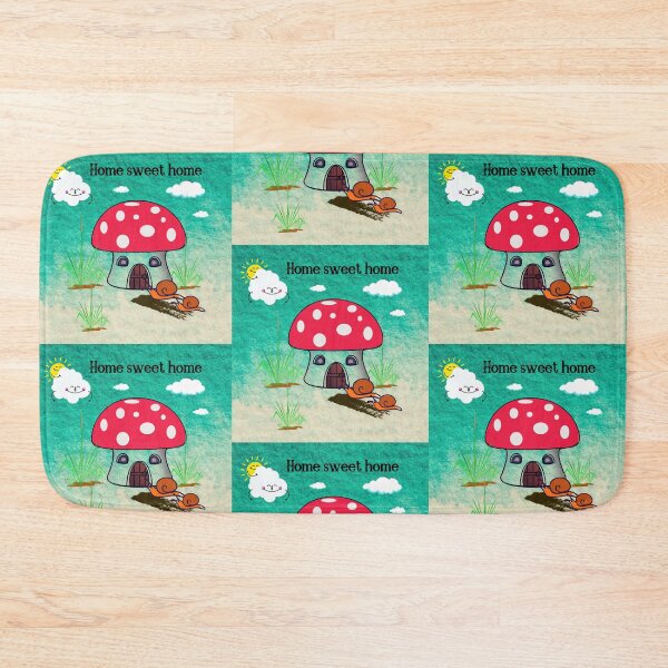 Item preview, Home Sweet Home Cute Mushroom House designed and sold by Lovemountain.