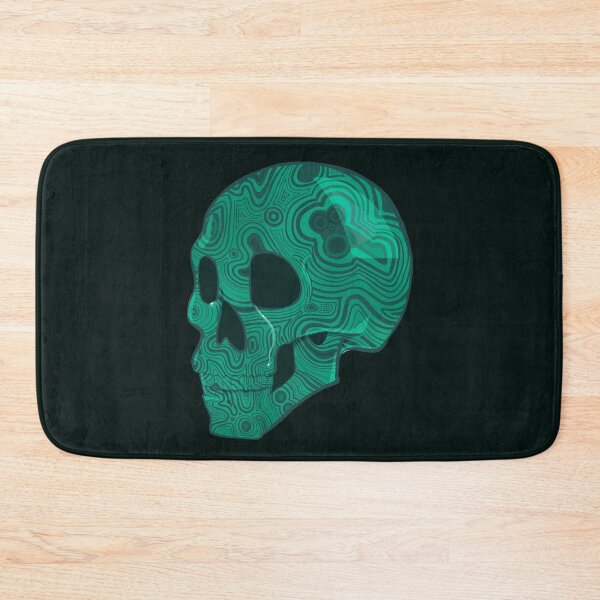 Item preview, Malachite Crystal Skull designed and sold by itshypernova.