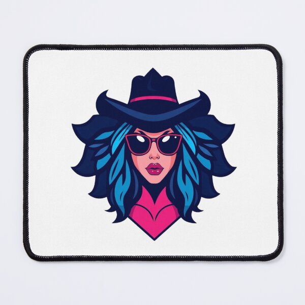 Item preview, Mysterious Cowgirl designed and sold by SNOWS_ARTS.