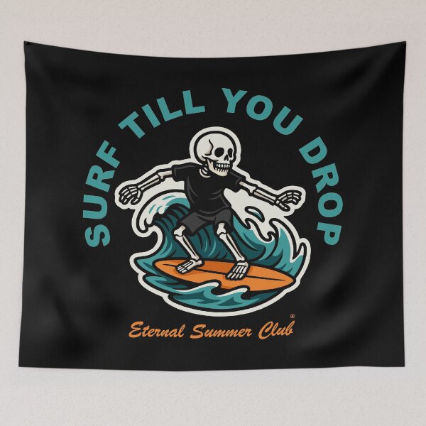 Item preview, Surf Till You Drop – Eternal Summer Club designed and sold by Hamza Mrizak.