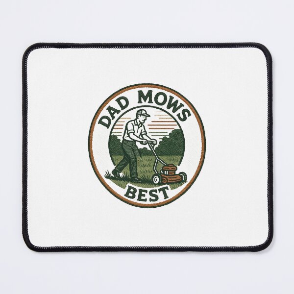 Item preview, Father Mows Best, Father’s Day, Funny Dad Jokes, Lawn Mower, Dad Humor, riding mower designed and sold by Orvista.