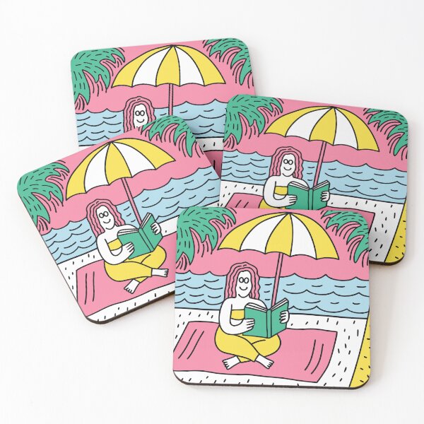 Item preview, Reading on the Beach designed and sold by ArtemMKV.