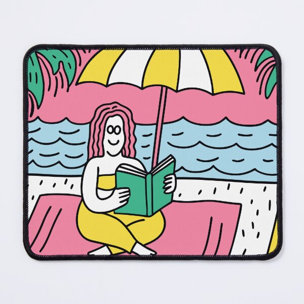 Item preview, Reading on the Beach designed and sold by ArtemMKV.