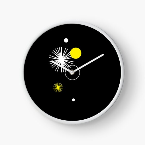 Item preview, Modern Abstract Yellow and White Star Graphic designed and sold by Just Jollity.