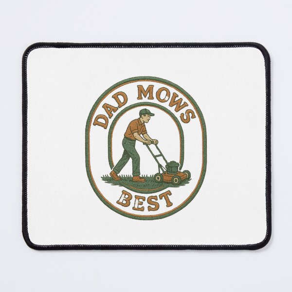 Item preview, Dad Mows Best, Father’s Day, Funny Dad Jokes, Lawn Mower, Dad Humor, riding mower designed and sold by Orvista.