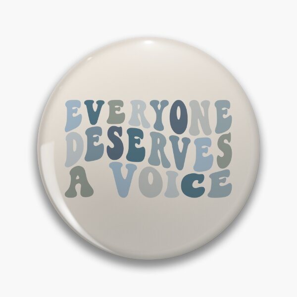 Item preview, Everyone Deserves A Voice | Ocean Blue on Sand | Speech Therapy Room Decor designed and sold by KindToYourMind.