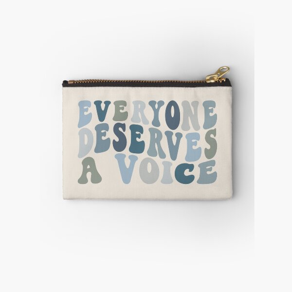 Item preview, Everyone Deserves A Voice | Ocean Blue on Sand | Speech Therapy Room Decor designed and sold by KindToYourMind.