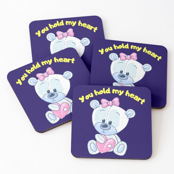 Item preview, Cute You Hold My Heart Bear designed and sold by Lovemountain.