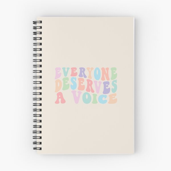 Item preview, Everyone Deserves A Voice | Pastel Rainbow on Sand | Speech Therapy Room Decor designed and sold by KindToYourMind.