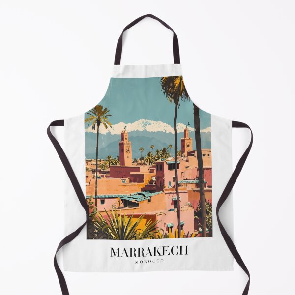 Item preview, Marakech Poster designed and sold by Lucy Goosy Art.