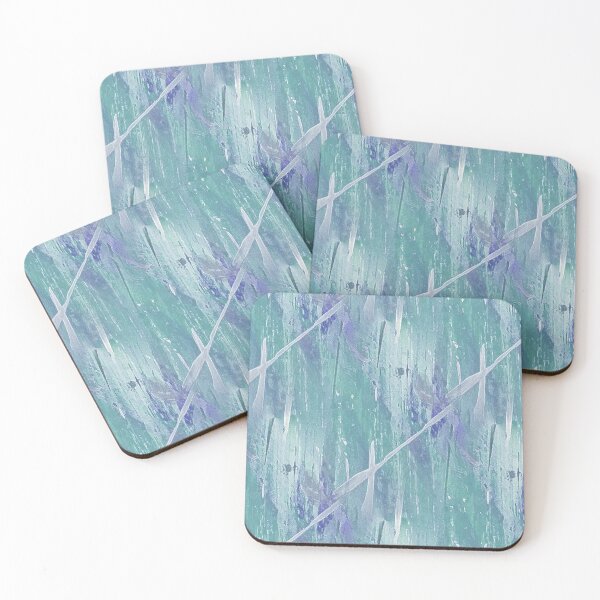 Item preview, Painterly Rustic Abstract in Blue designed and sold by Artistestella.