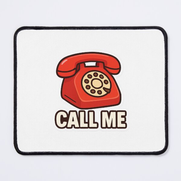 Item preview, 'Call Me' Vintage Rotary Phone Art designed and sold by Raventhread Studio.