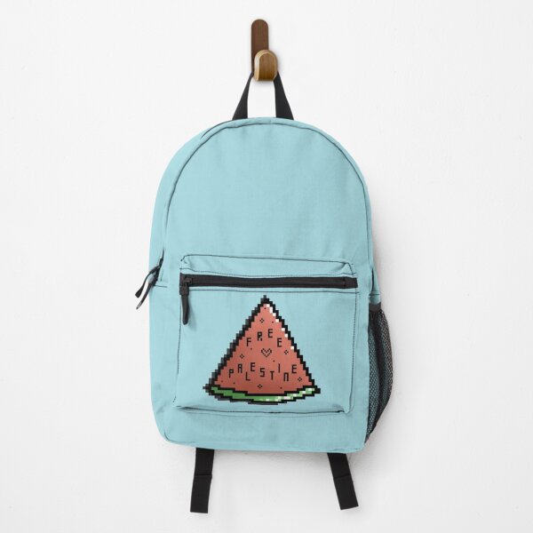 Item preview, Free Palestine Pixel Watermelon Slice designed and sold by m-sketchbook.