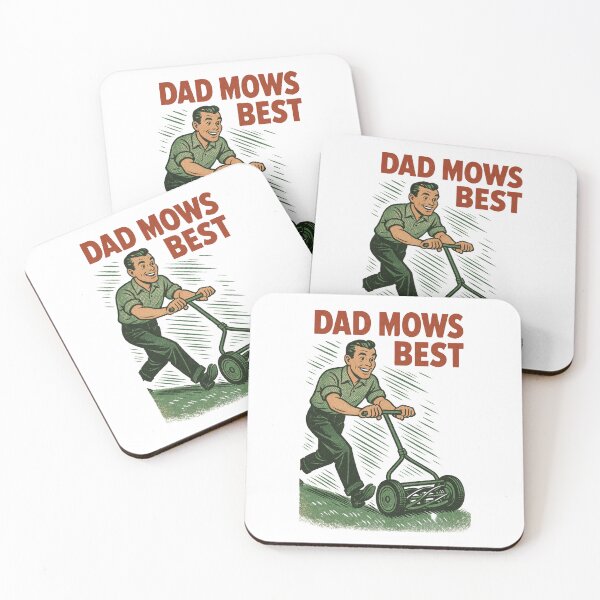 Item preview, Dad Mows Best, Father’s Day, Funny Dad Jokes, Lawn Mower, Dad Humor, riding mower designed and sold by Orvista.