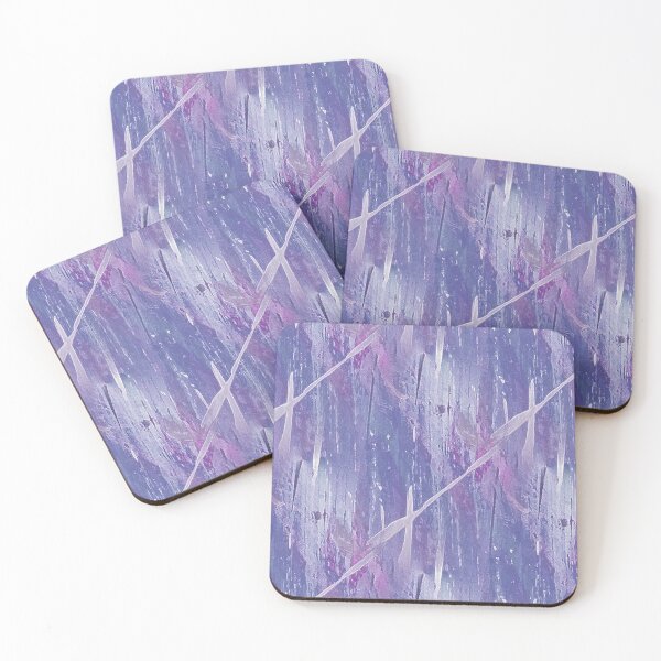 Item preview, Painterly Rustic Abstract in Purple designed and sold by Artistestella.