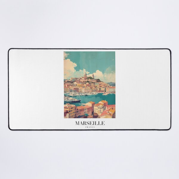 Item preview, Marseille Poster designed and sold by Lucy Goosy Art.