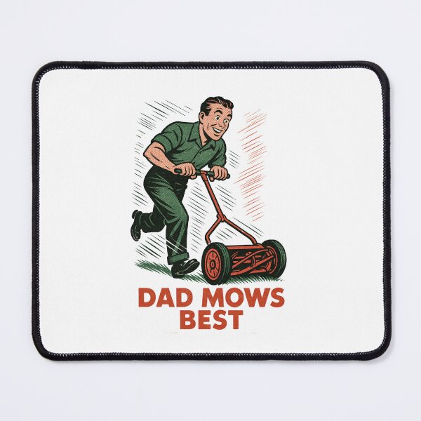 Item preview, Father Mows Best, Father’s Day, Funny Dad Jokes, Lawn Mower, Fatherhood, riding mower designed and sold by Orvista.