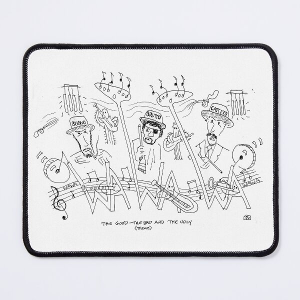 Item preview, The Good The Bad and The Ugly (theme) designed and sold by fred rosenthal.