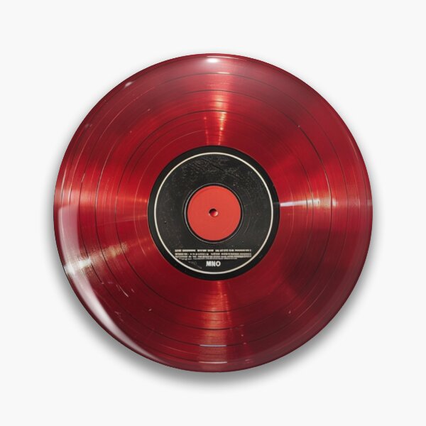 Item preview, Red Vintage Vinyl Retro Art designed and sold by Raventhread Studio.