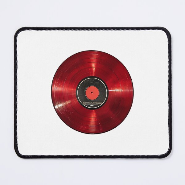 Item preview, Red Vintage Vinyl Retro Art designed and sold by Raventhread Studio.