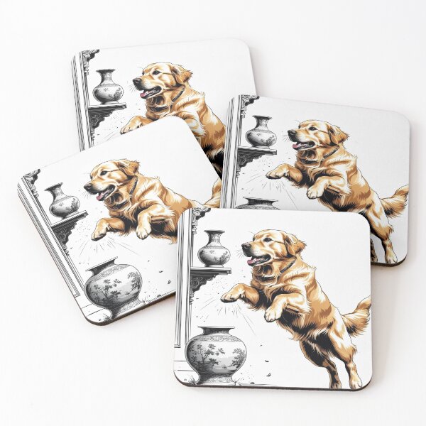 Item preview, Kawaii Dog and Cat Design – Cute Japanese-Style Pet Art Gift designed and sold by dog&cat.