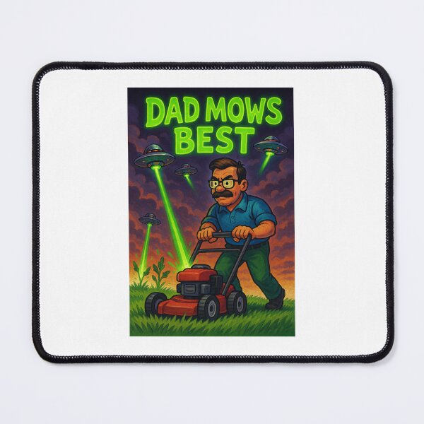 Item preview, Dad Mows Best, Father’s Day, Funny Dad Jokes, Lawn Mower, Dad Humor, riding mower designed and sold by Orvista.