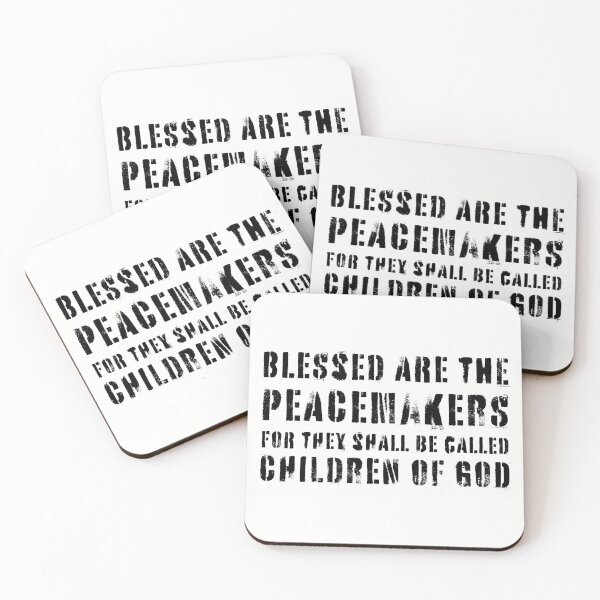 Item preview, Blessed Peacemakers designed and sold by threadsjam.