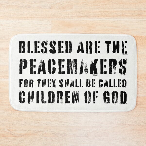 Item preview, Blessed Peacemakers designed and sold by threadsjam.