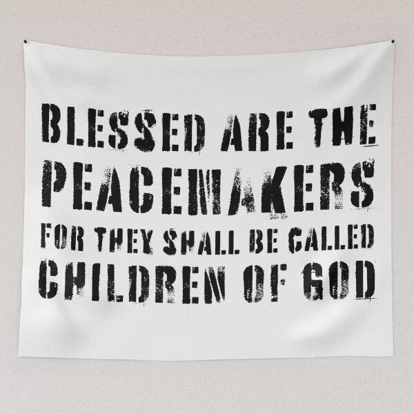 Item preview, Blessed Peacemakers designed and sold by threadsjam.