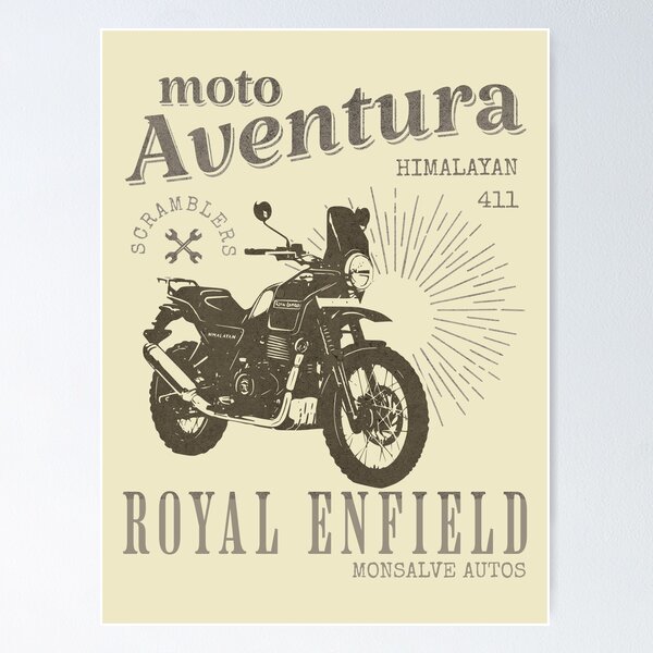 Item preview, ROYAL ENFIELD HIMALAYAN 411 classic motorcycle  designed and sold by monsalve-autos.