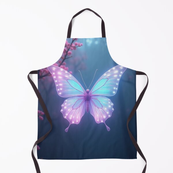 Item preview, Cyber Butterfly Dreamscape – A Soft Glow of Transformation designed and sold by SunStarDesigns.