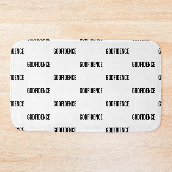 Item preview, GODFIDENCE – Christian Bold Minimalist Typography Design designed and sold by astersgraphics.