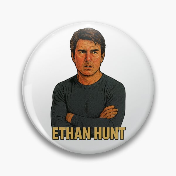 Item preview, Mission Impossible Ethan Hunt designed and sold by StickerPOP-now.