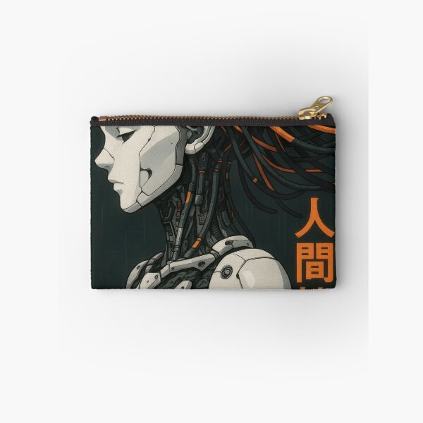 Item preview, Female Cyborg Profile with Circuit Hair designed and sold by Hirvipelto.