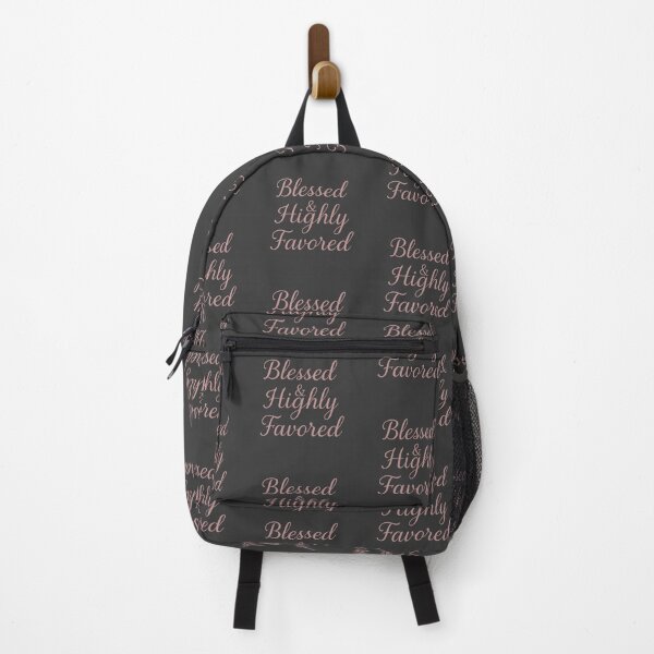 Item preview, Blessed & Highly Favored – Elegant Faith-Based Affirmation Design designed and sold by astersgraphics.