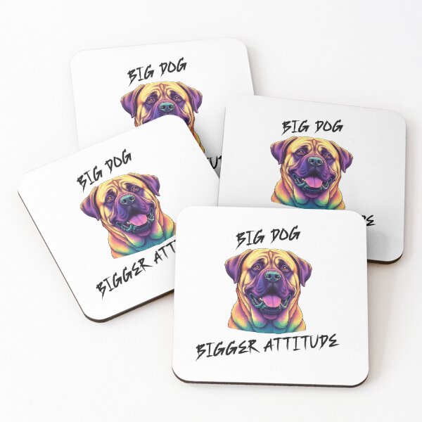Item preview, Big Dog Bigger Attitude designed and sold by Bestie-Emporium.