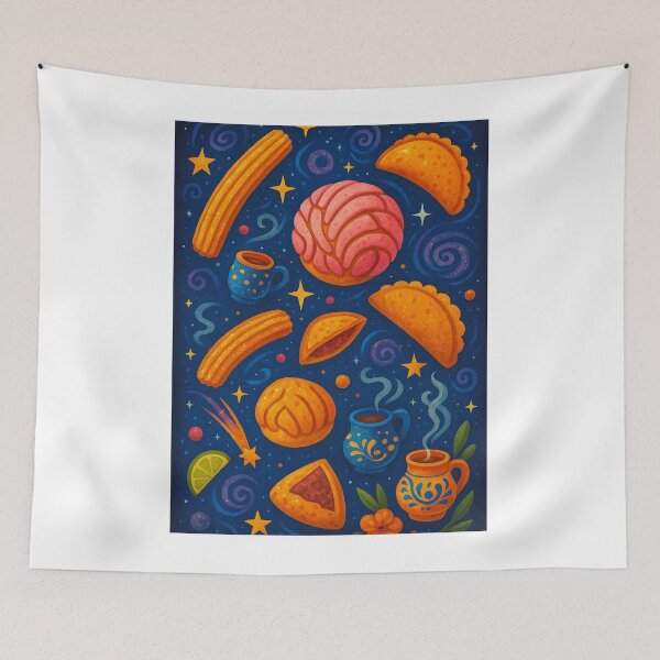 Item preview, Pan Dulce Galaxy Floating in Space designed and sold by dessertcruzing.