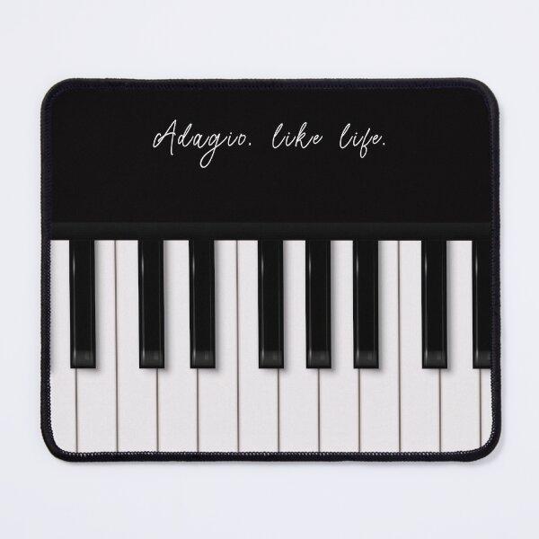 Item preview, Piano Keyboard : Adagio, like Life. designed and sold by mallardpark.