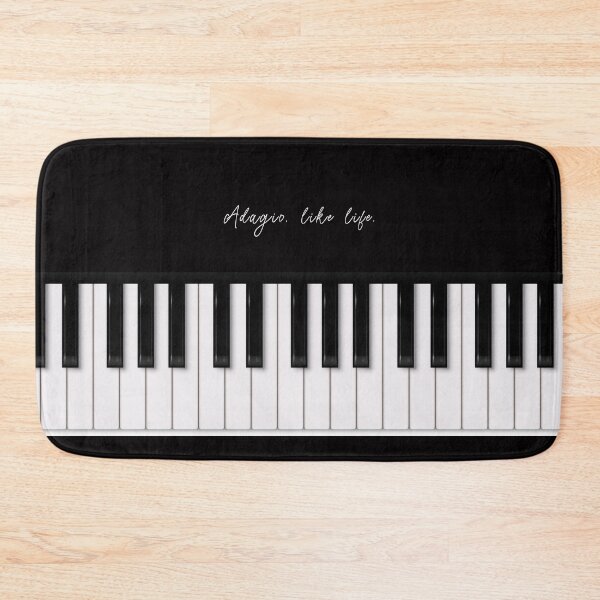 Item preview, Piano Keyboard : Adagio, like Life. designed and sold by mallardpark.