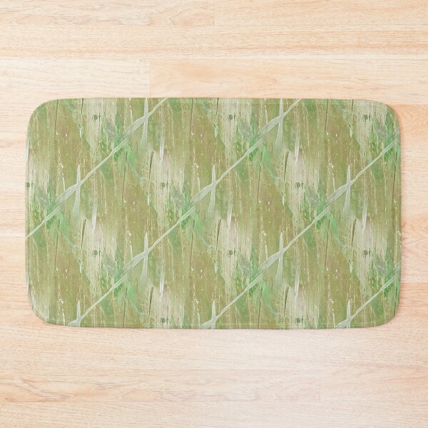 Item preview, Painterly Rustic Abstract in Green designed and sold by Artistestella.