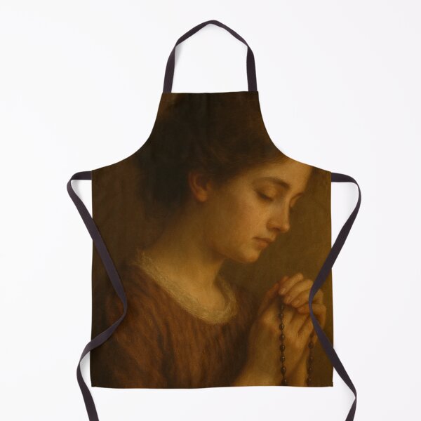 Item preview, Catholic Lady Praying — Portrait designed and sold by matersalvatoris.