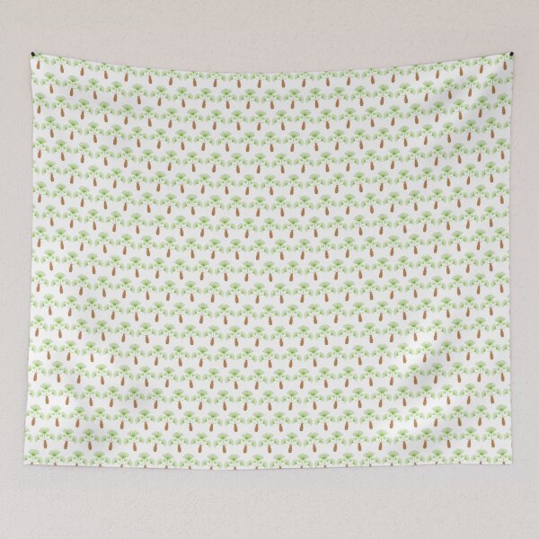 Item preview, October 5th Birth Flower Palm Tree Pattern designed and sold by birthflower.