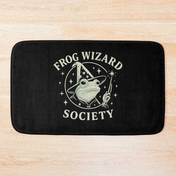 Item preview, Frog Wizard Society – Enchantingly Amphibious Frog  designed and sold by The Junto Shop.